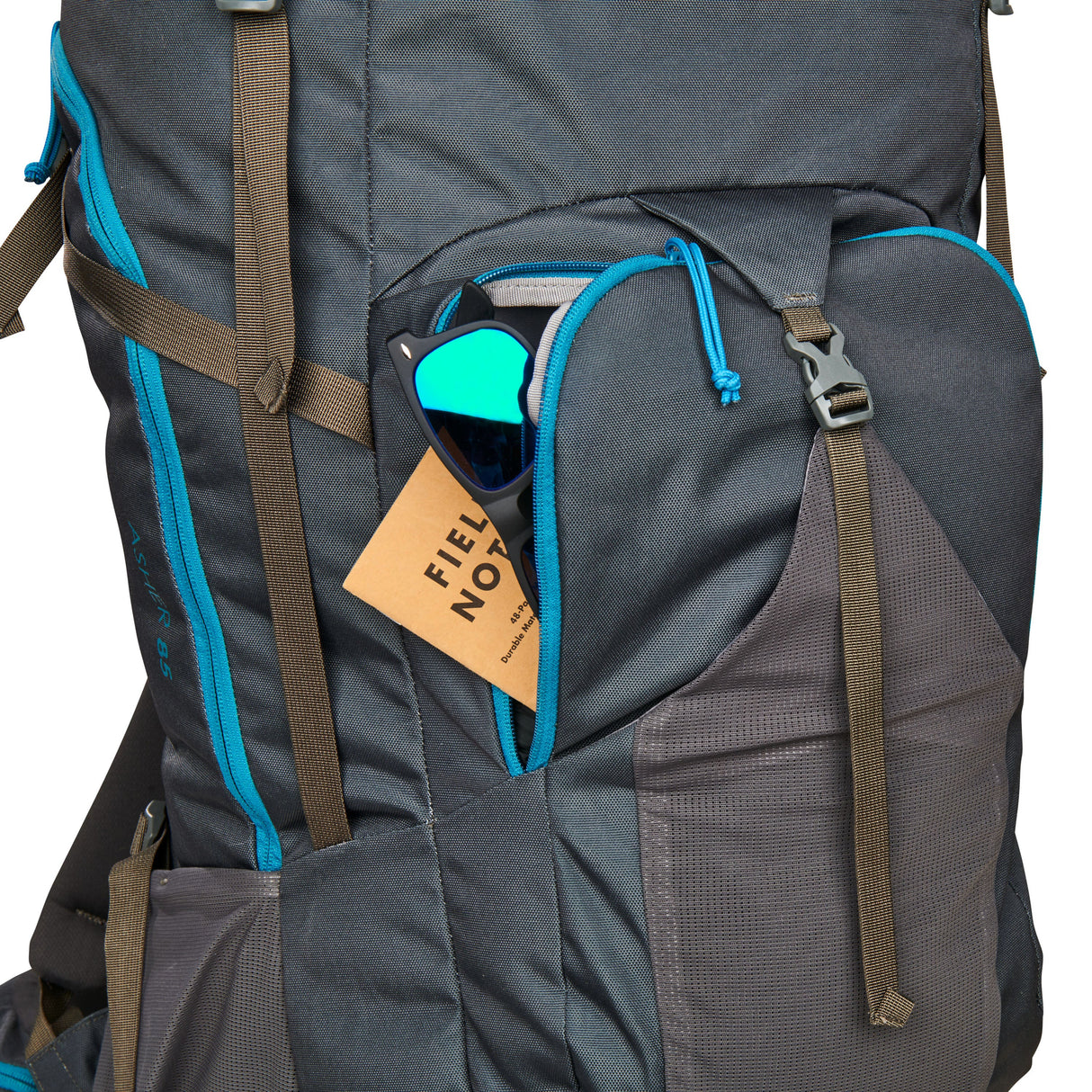 Kelty Asher 85L Backpack Bag - Stormy Blue