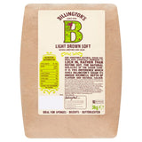 3kg Billington's Light Brown Soft Natural Unrefined Cane Sugar - Bulk Food Ration Storage