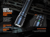 Fenix TK20R V2.0 3000 Lumen Rechargeable torch