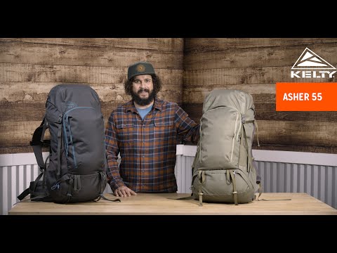 Kelty Asher 55L Backpack Bag - Winter Moss