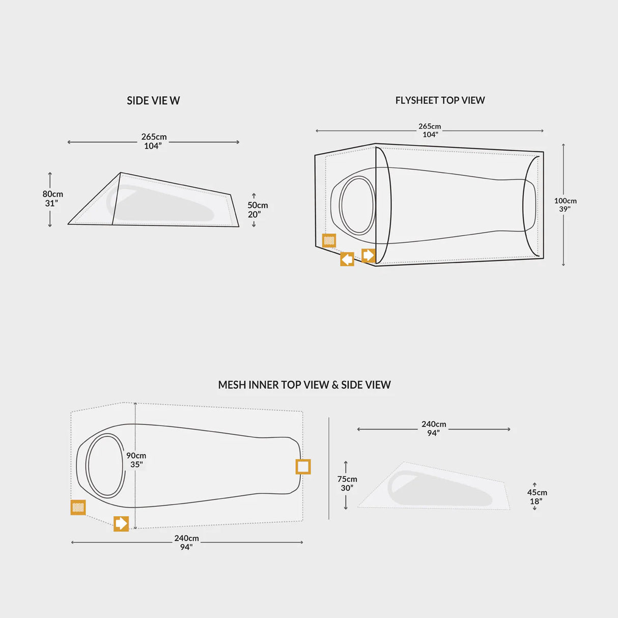 Snugpak Ionosphere WGTE Lightweight 1 Man Tent