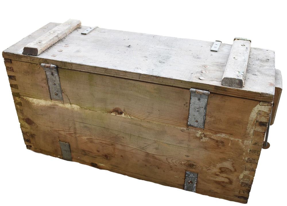 Italian Military Wooden Vintage Ammo Boxes