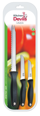 Kitchen Devils Lifestyle KD Starter Knife Set