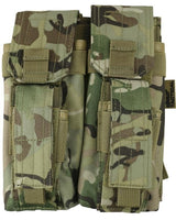 Kombat UK Double Mag Pouch with Pistol Mag - BTP