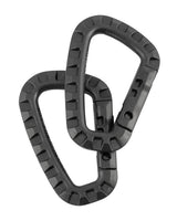 Kombat UK Tactical Carabiners In Black