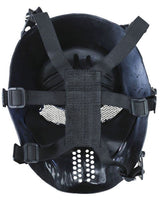 Kombat UK Tactical Skull Mesh Face Mask - Black
