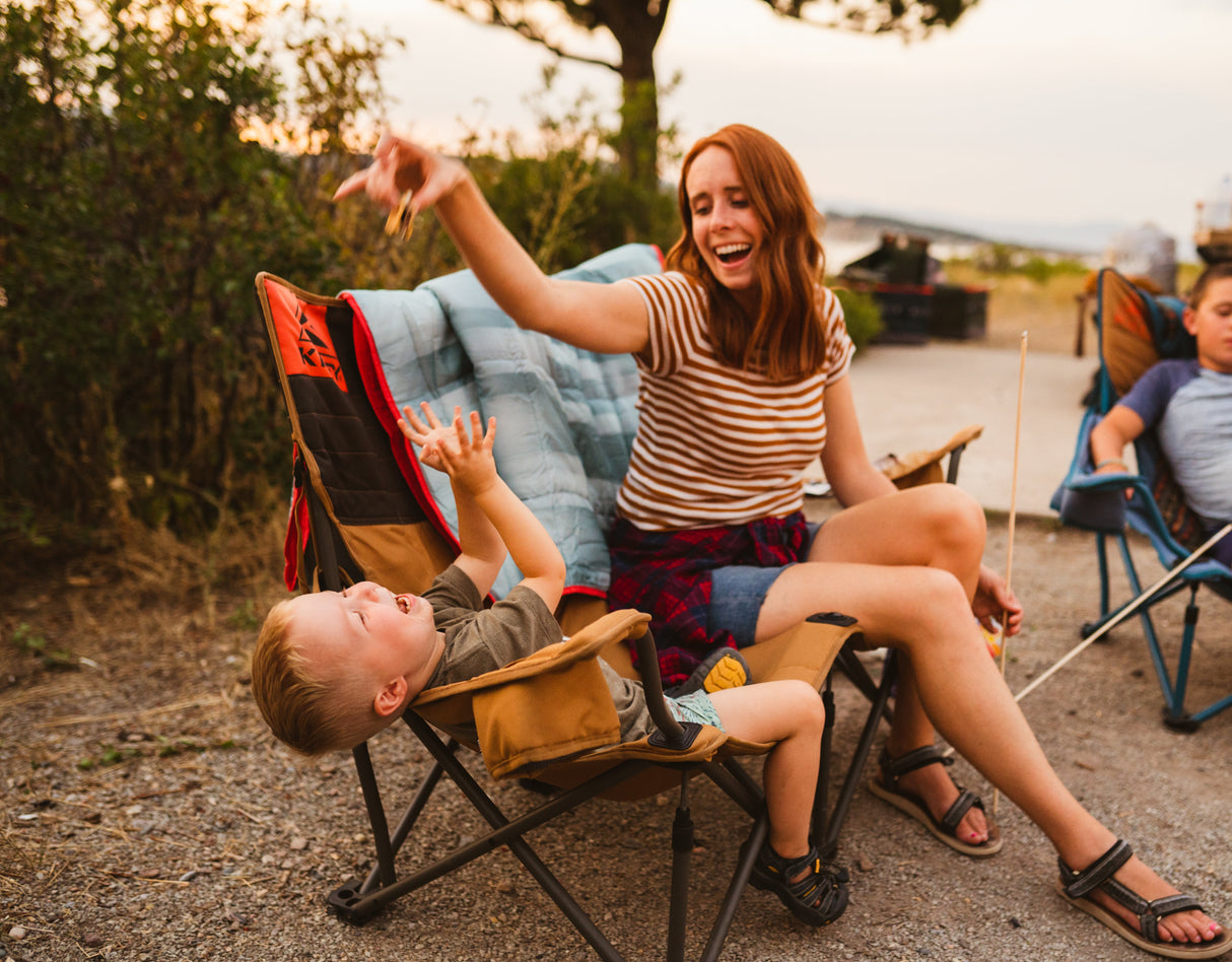 Kelty Bestie Treeline Blanket - Winter Moss