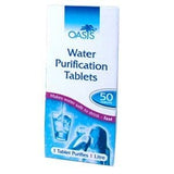 Oasis / Aquatabs Water Purification Tablets - 50 Tablets