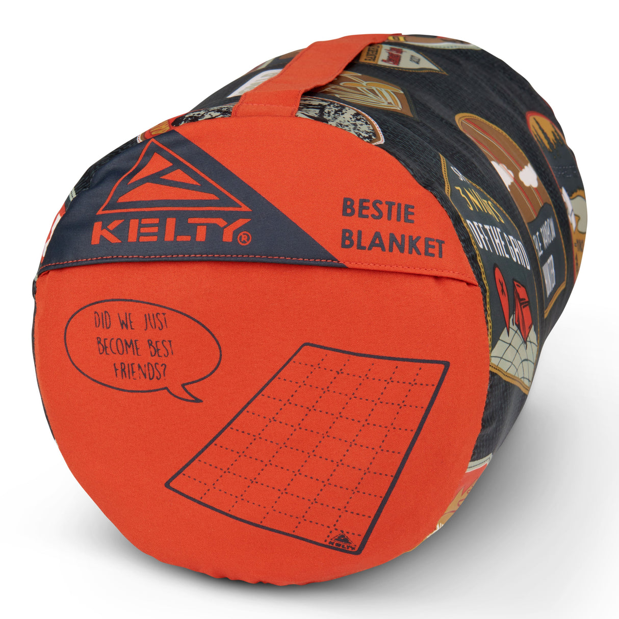 Kelty Bestie Blanket - Rooibos Tea / Patches