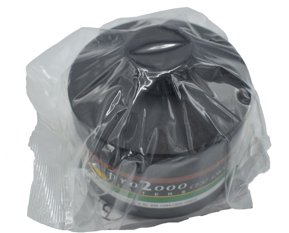 Scott Pro Military 2000 CF32 A2B2E2K2-P3 Sealed 40mm Gas Mask Filter - BRAND NEW